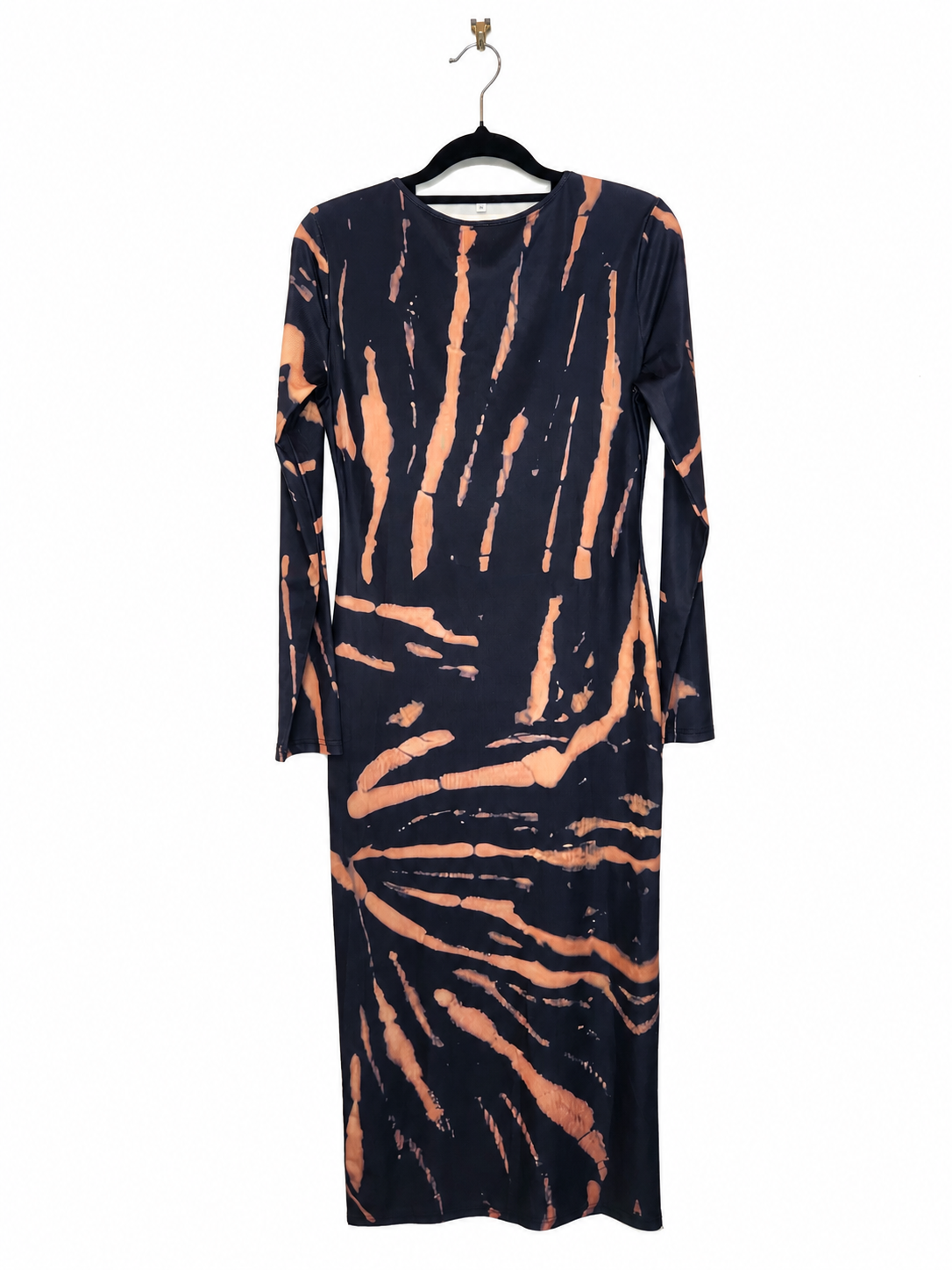Tie Dye Style Bodycon Maxi Dress (Size 10)