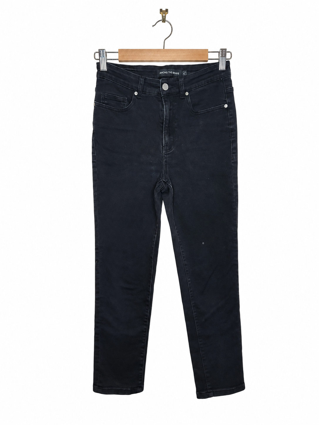 Among the Brave Mid-Rise Tapered Leg Jeans (Size 8)