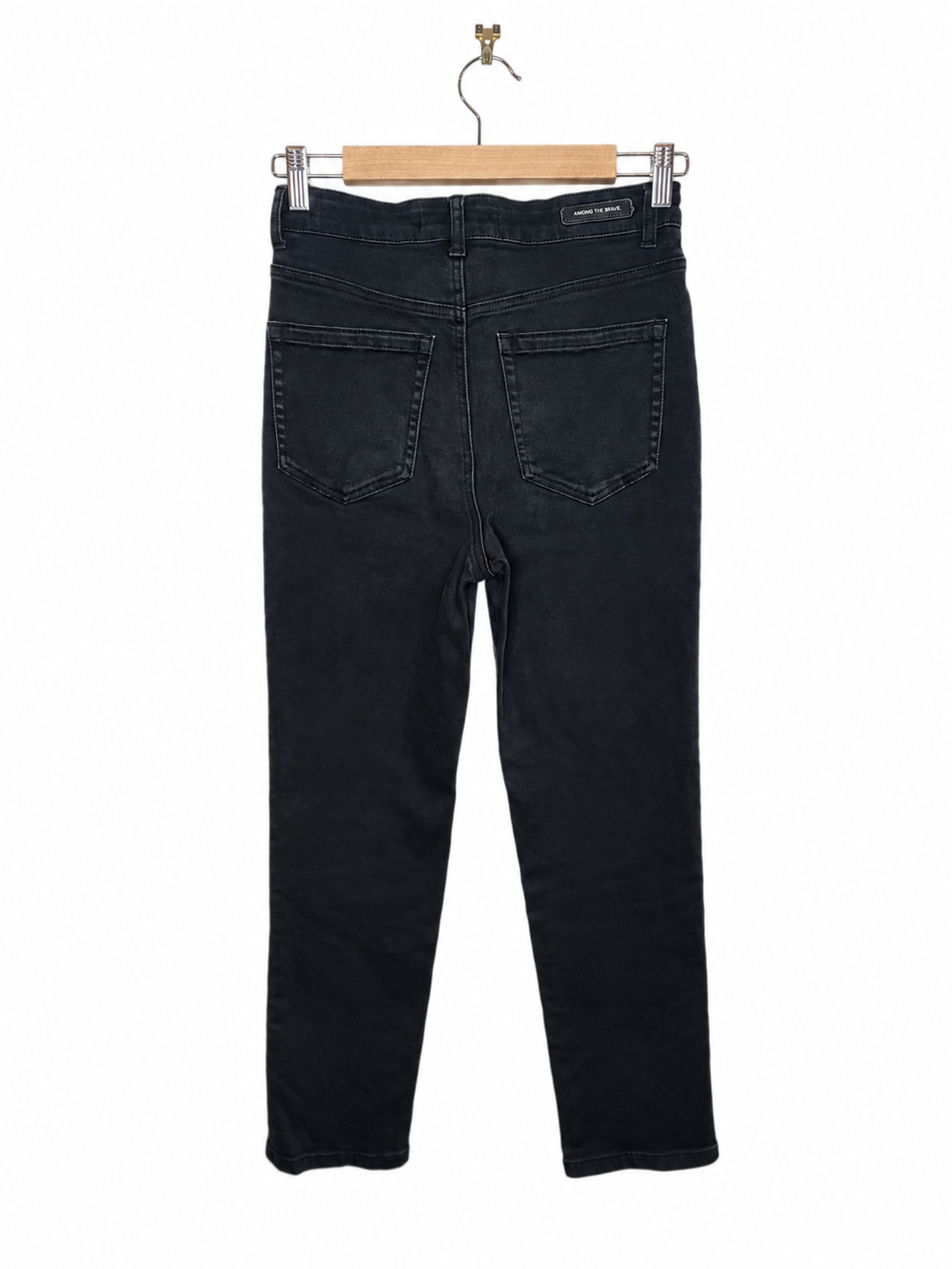 Among the Brave Mid-Rise Tapered Leg Jeans (Size 8)