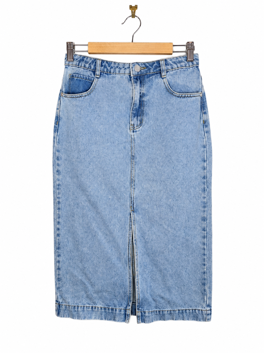 Switch Girls Denim Midi Skirt (Size 16 years)