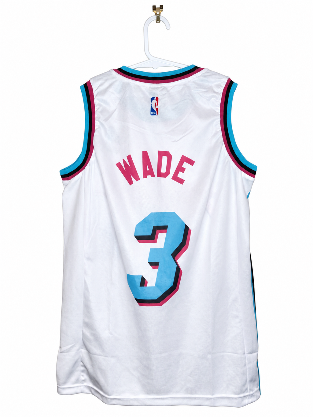 NBA Miami Vice Wade 3 Basketball Singlet NEW (Size 12 years)