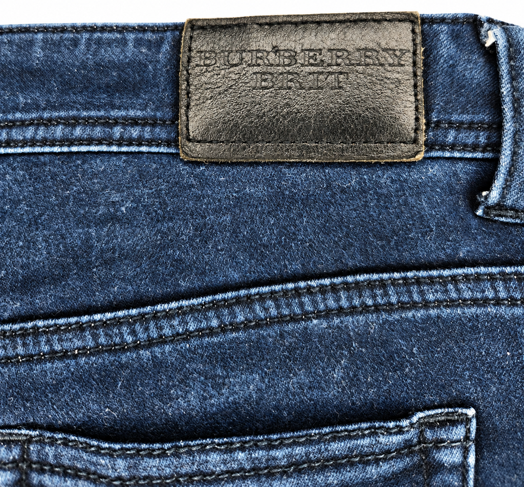 Burberry Brit Luxury Westbourne Skinny Leg Designer Jeans (Size 9)