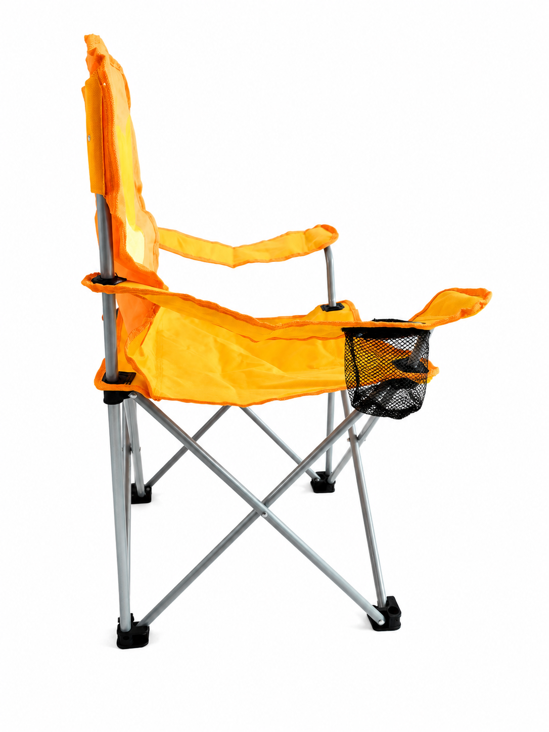 Lion Folding Camping Chair with Cup Holder & Carry Bag