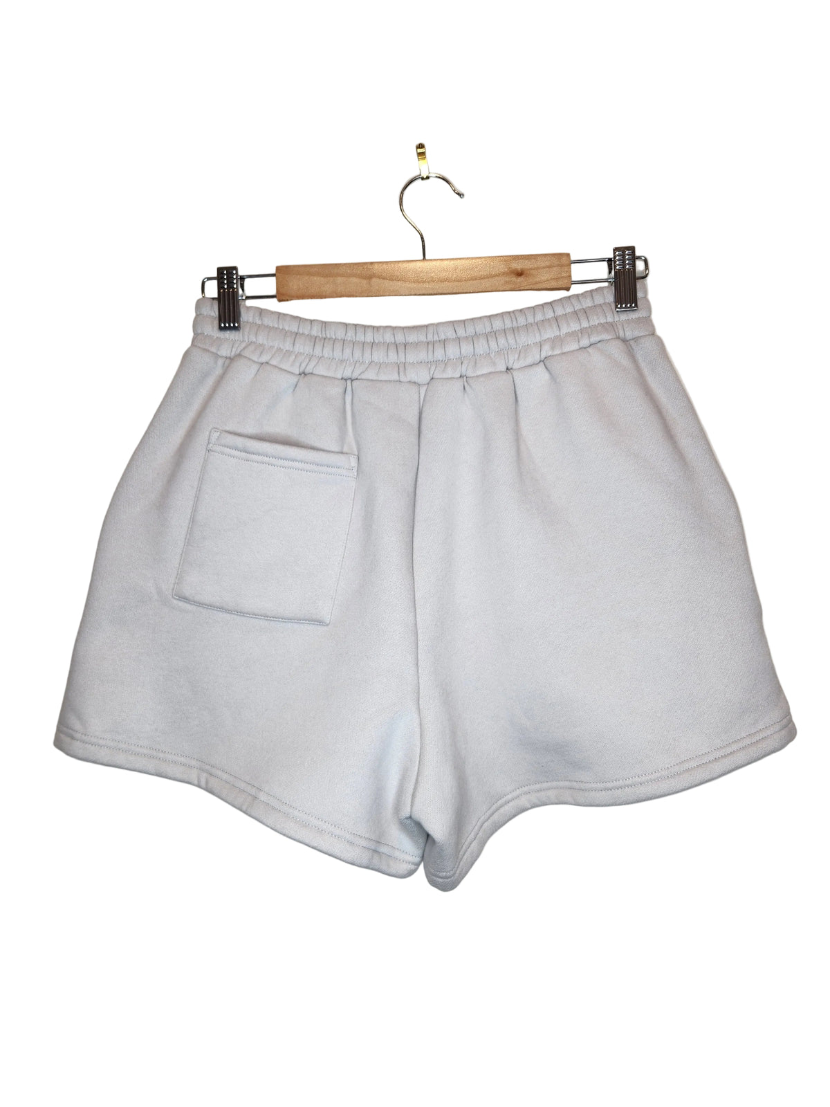 White Fox Fleece Lined Lounge Shorts (Size 10)