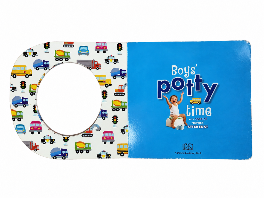 Boys' Potty Time Book (Hard Cover)