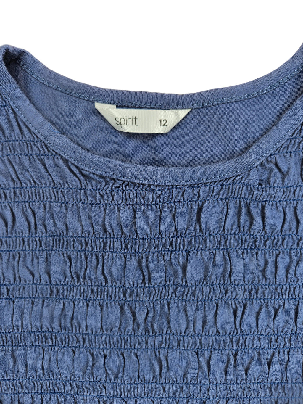 Spirit Short Sleeve Ruched Top (Size 12)