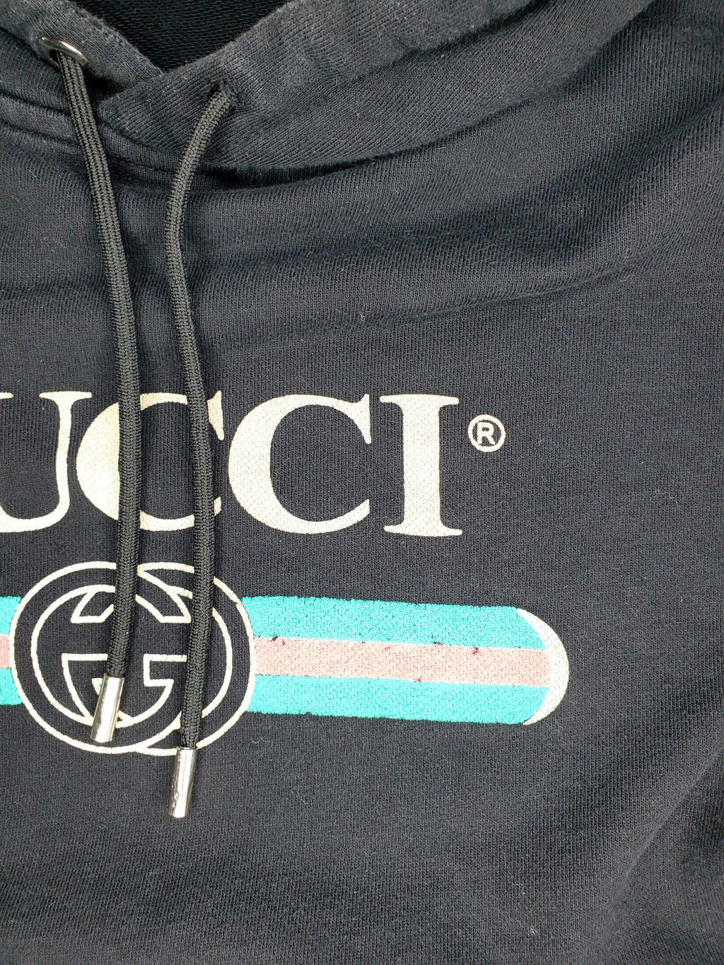 Gucci Luxury Designer Logo Hoodie, Streetwear Made in Italy (Size XL)