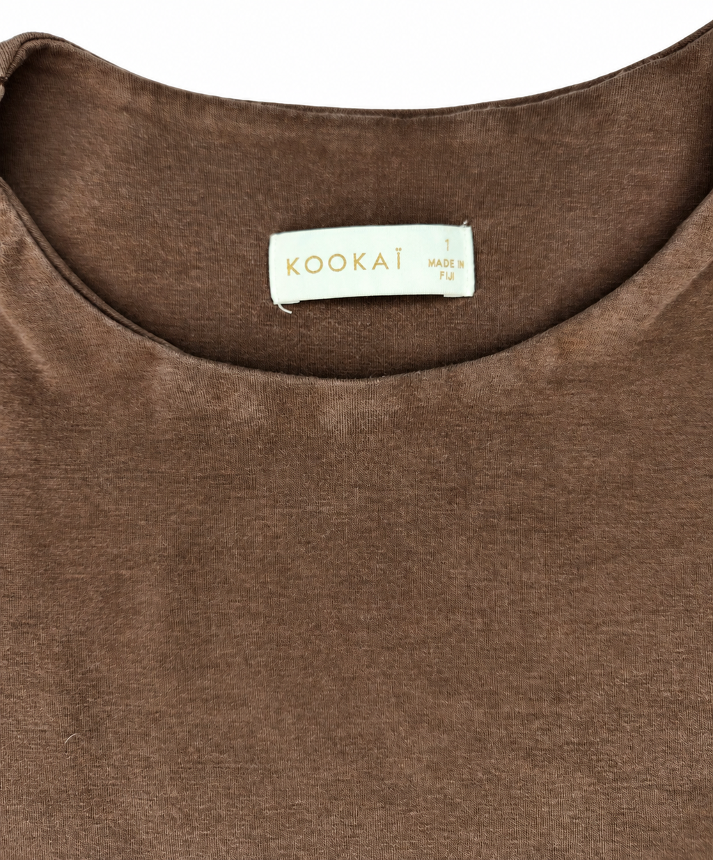 Kookai Basic Long Sleeve Top (Size 8)