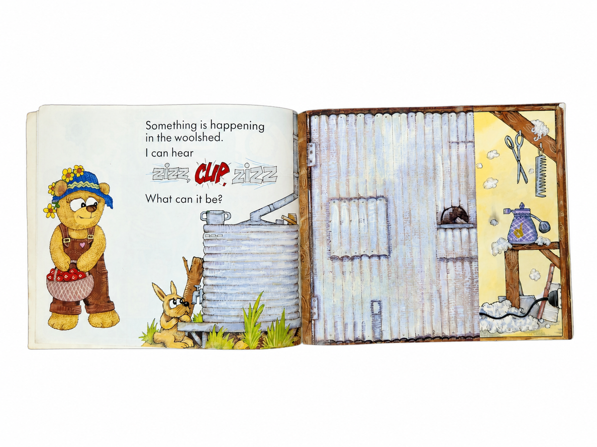 Who's Behind the Door Book (Soft Cover)