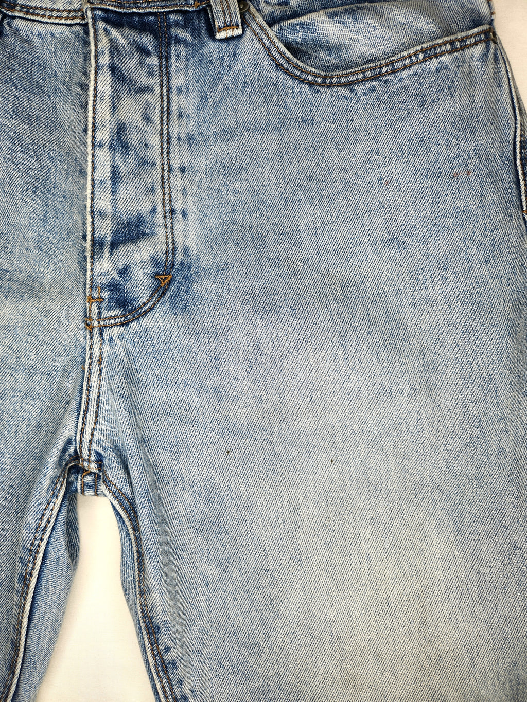 Abrand Denim Straight Leg High-Rise Mom Jeans (Size 12)