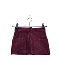 Country Road Cord Mini Skirt (Size 2 years)