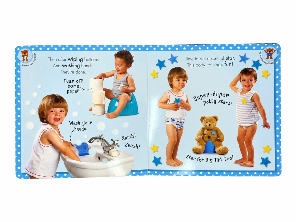 Boys' Potty Time Book (Hard Cover)