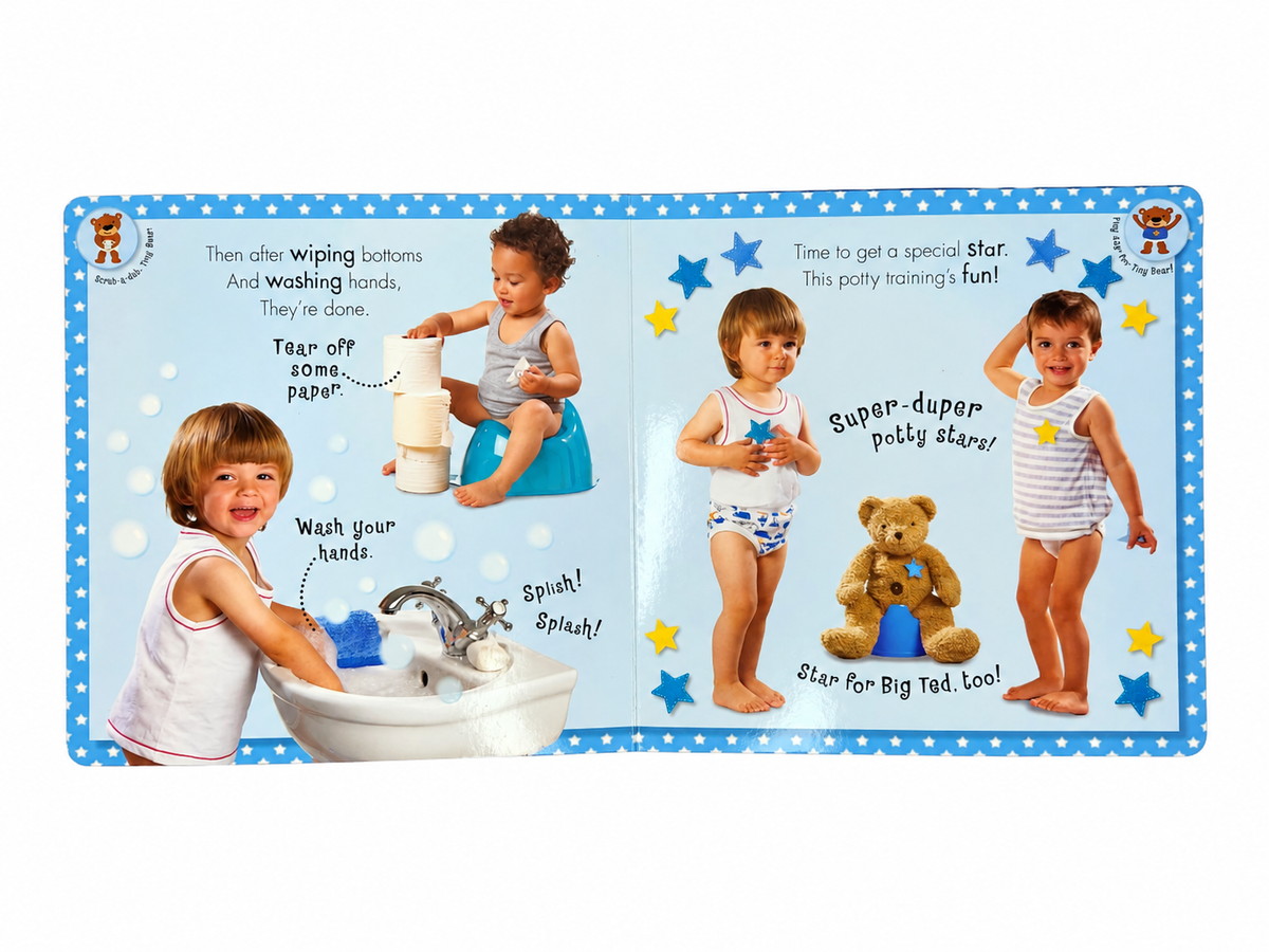 Boys' Potty Time Book (Hard Cover)