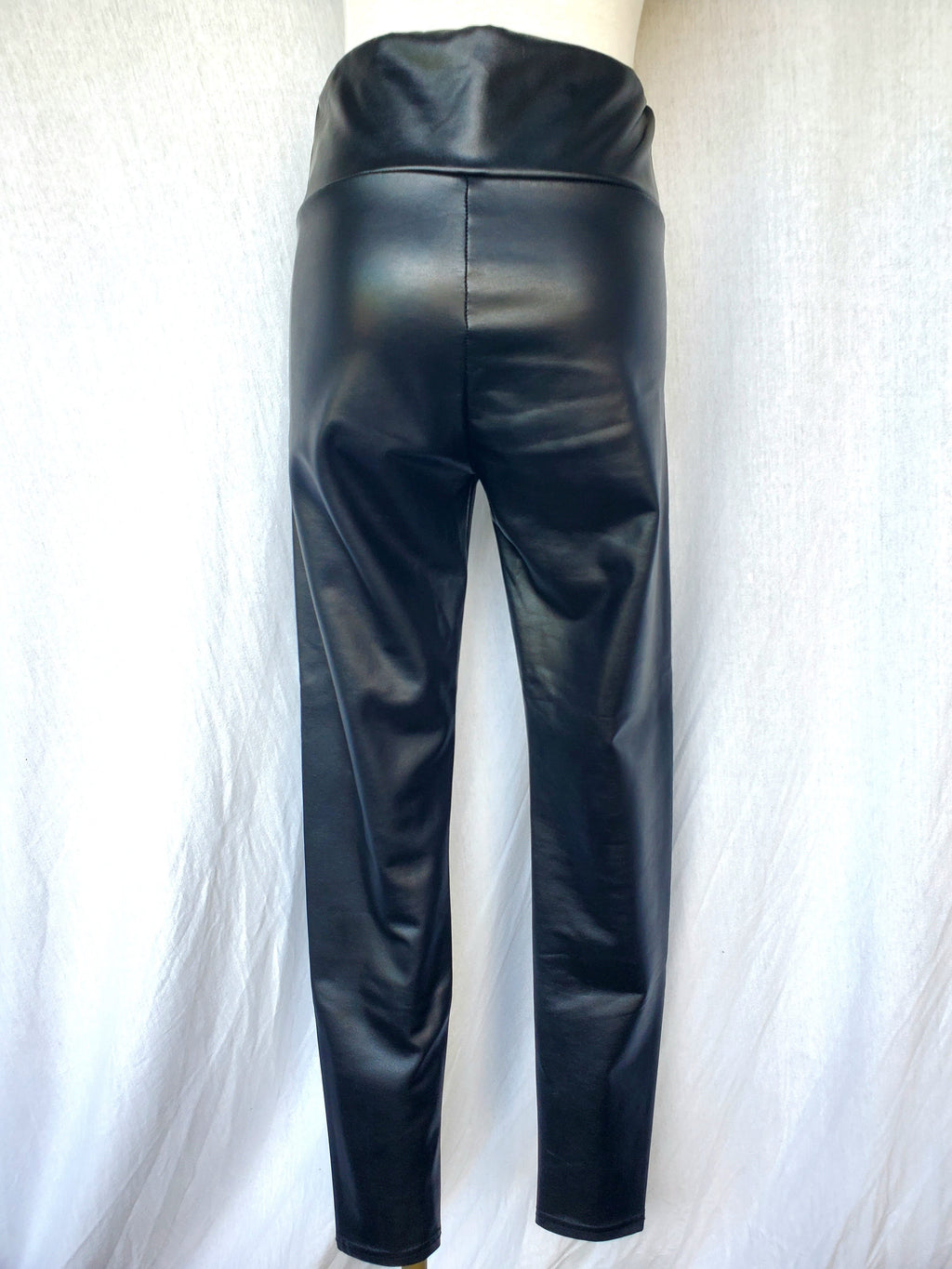Leather Style Fleece Lined Pants NEW (Size 8)