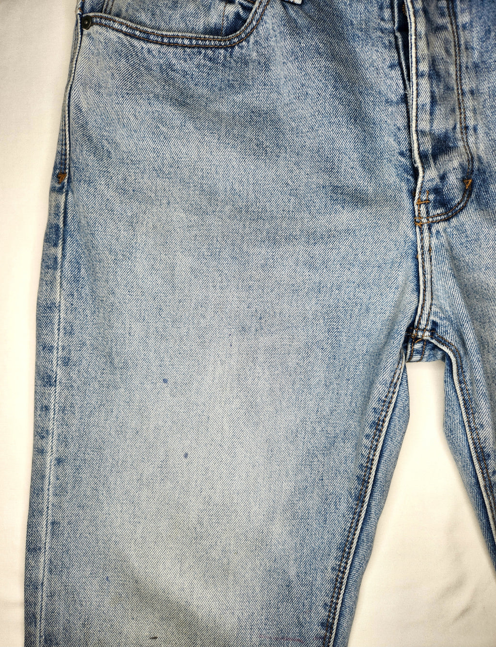 Abrand Denim Straight Leg High-Rise Mom Jeans (Size 12)