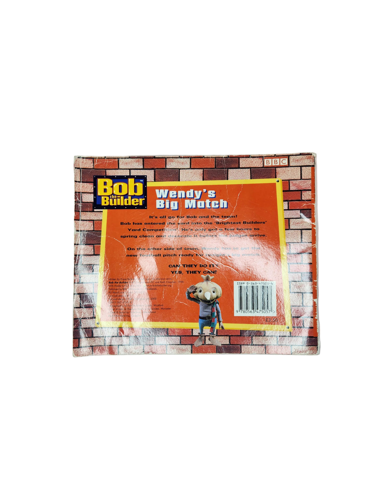 Bob the Builder Wendy's Big Match Book (Soft Cover)