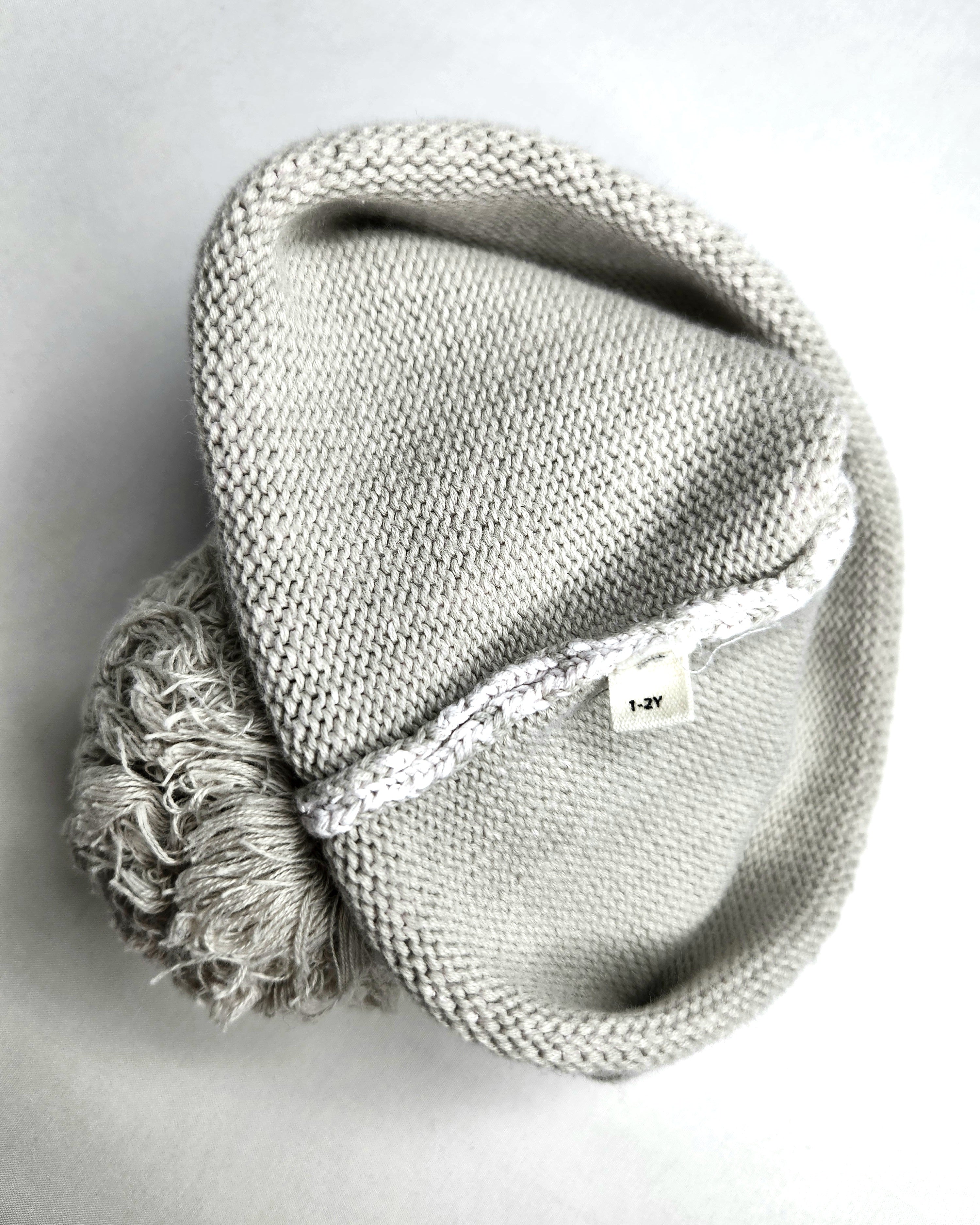 Awamae Pompom Beanie (Size 1-2 years)
