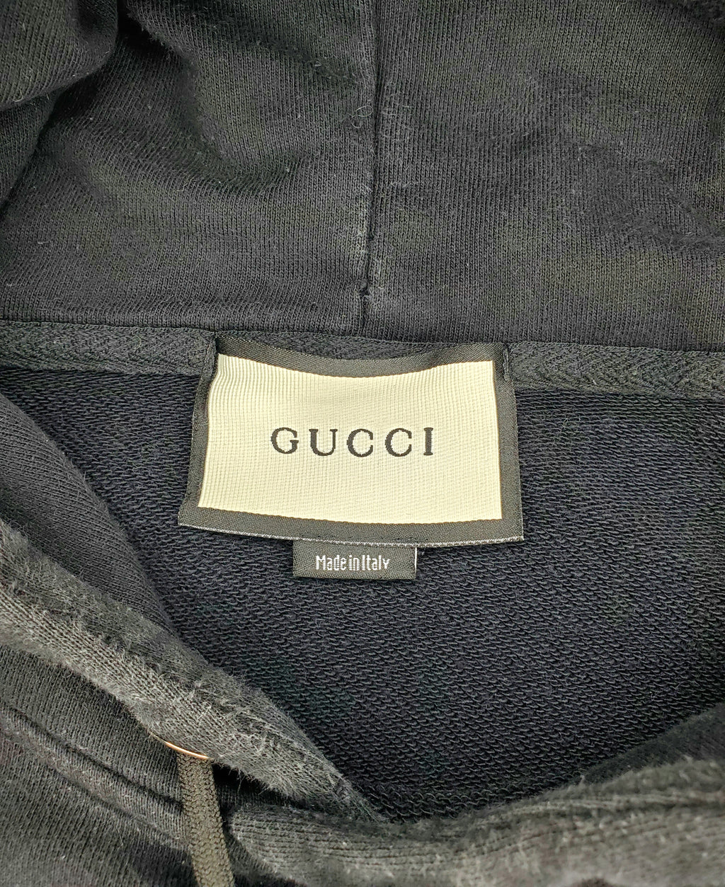 Gucci Luxury Designer Logo Hoodie, Streetwear Made in Italy (Size XL)