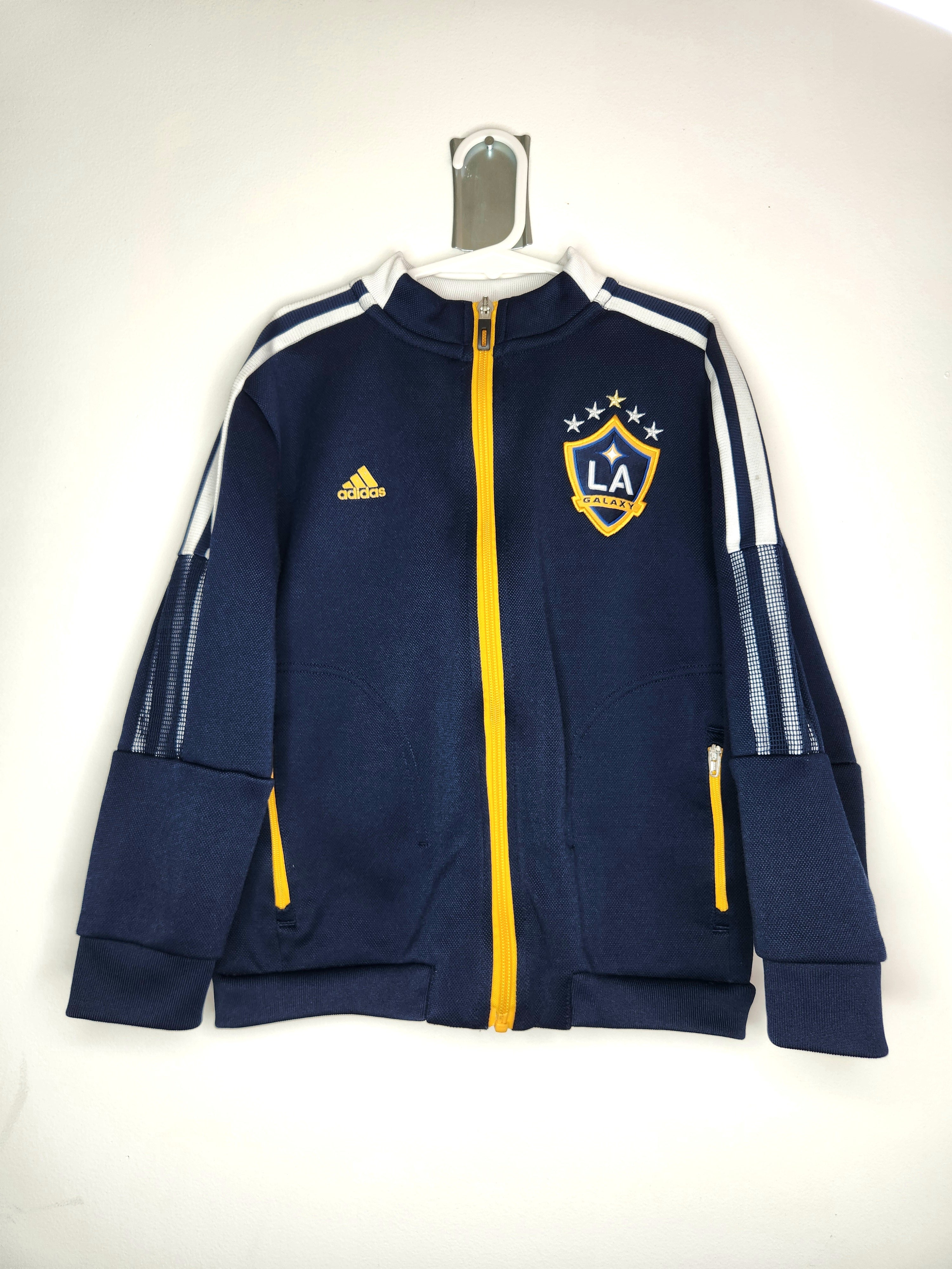Adidas LA Galaxy Full Zip Football Track Jacket (Size 5 years)