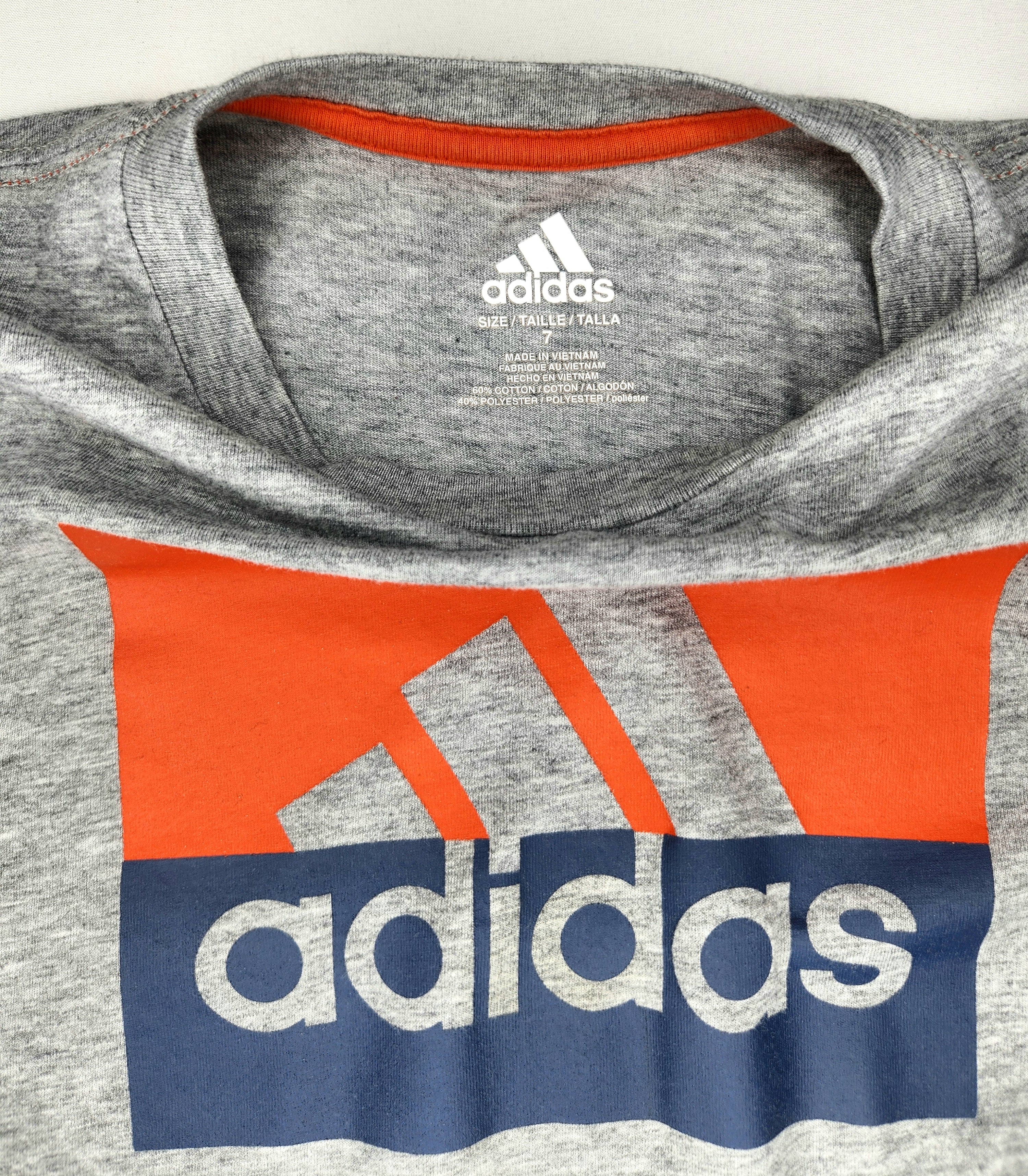 Adidas Long Sleeve Tee (Size 7 years)