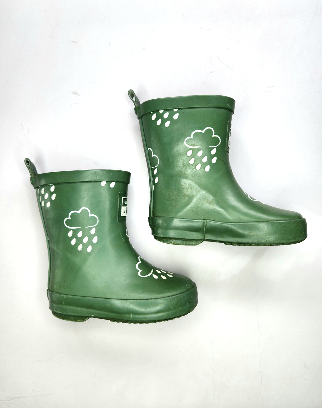 Grass & Air Rain Boots with Colour changing feature (Size US 5C)