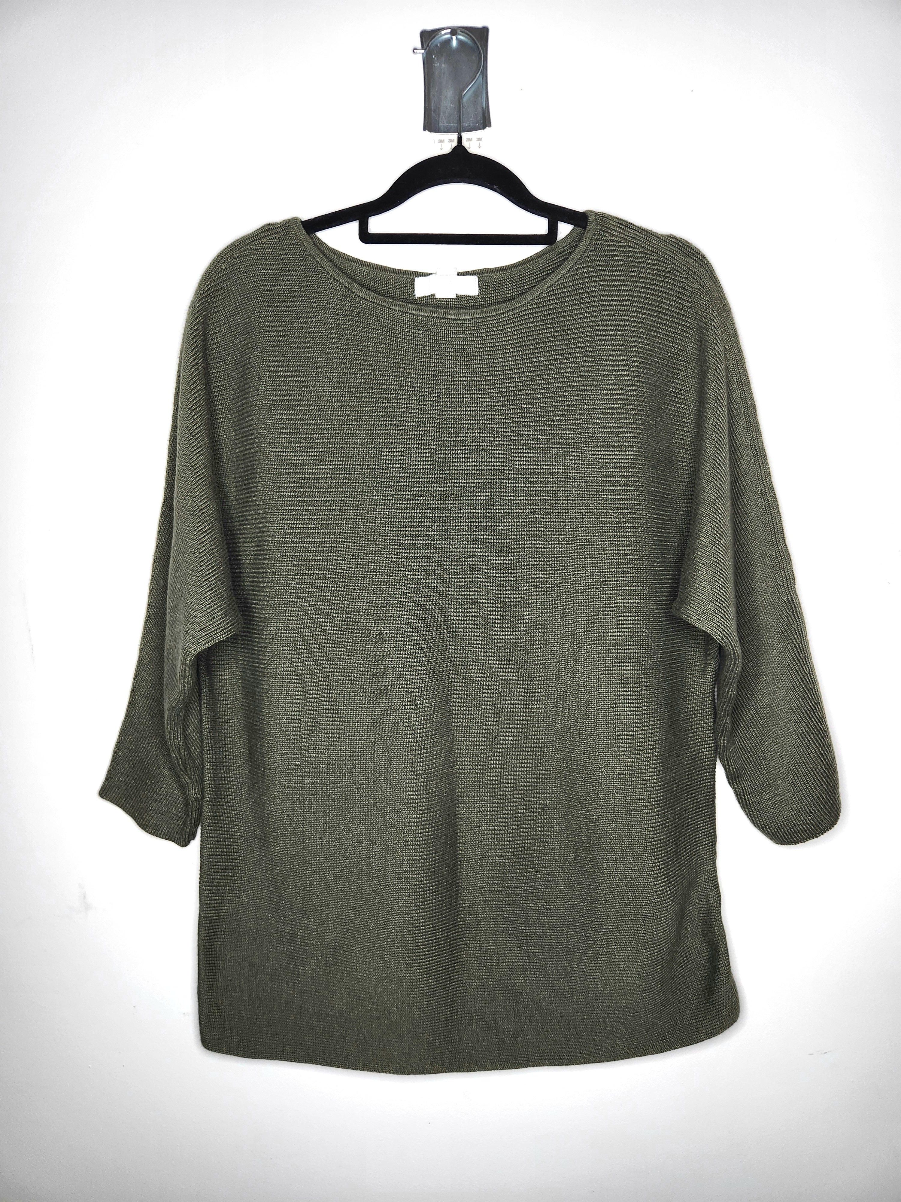H&M Wool Blend Relaxed Fit Knitted Sweater (Size 8)