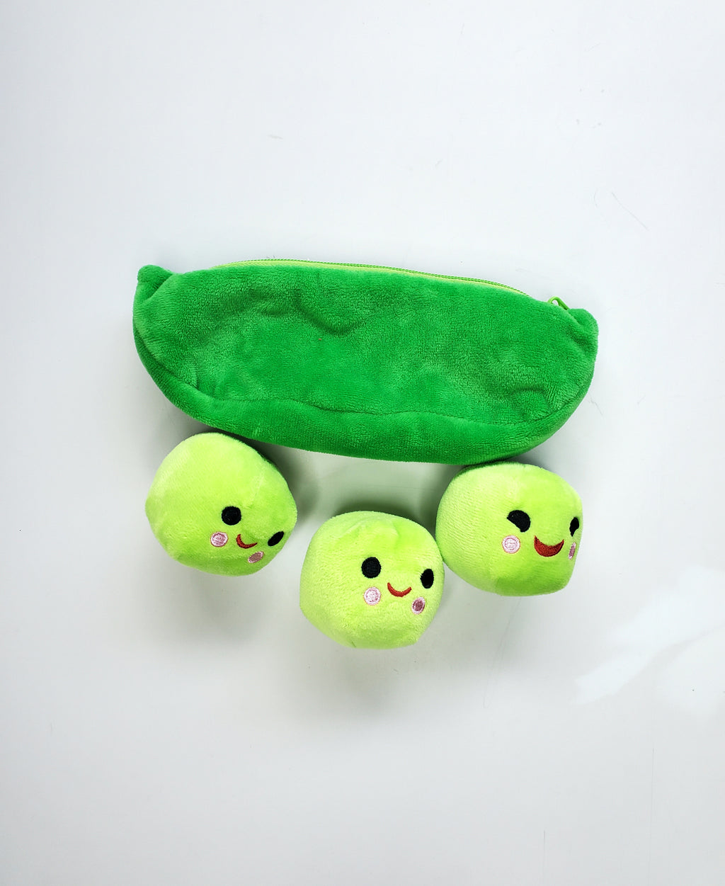 Peas in a Pod with Case Soft Toy