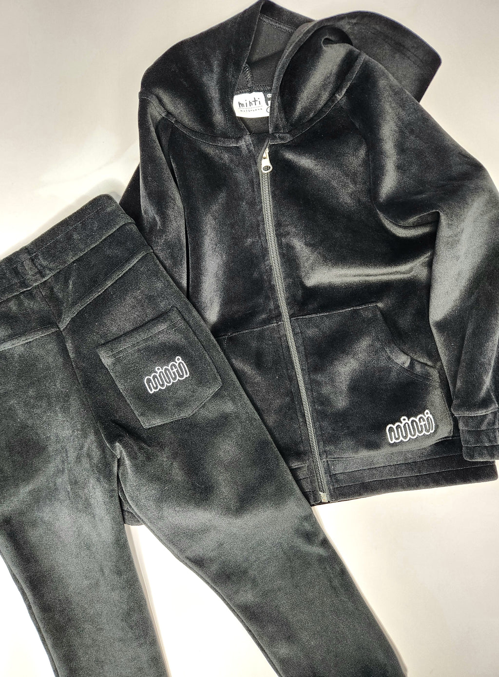Minti Velour Matching Tracksuit Set (Size 6 years)
