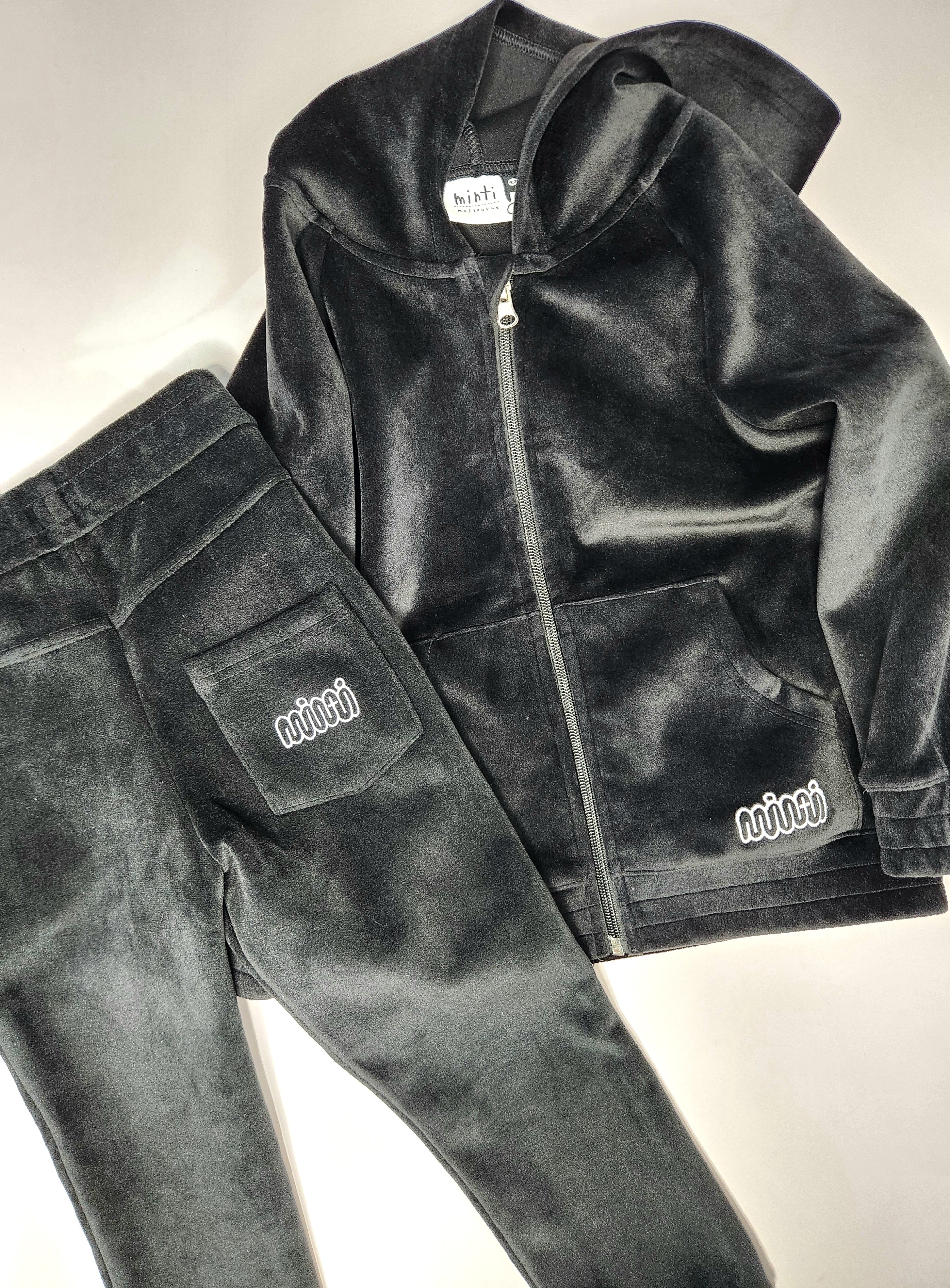 Minti Velour Matching Tracksuit Set (Size 6 years)