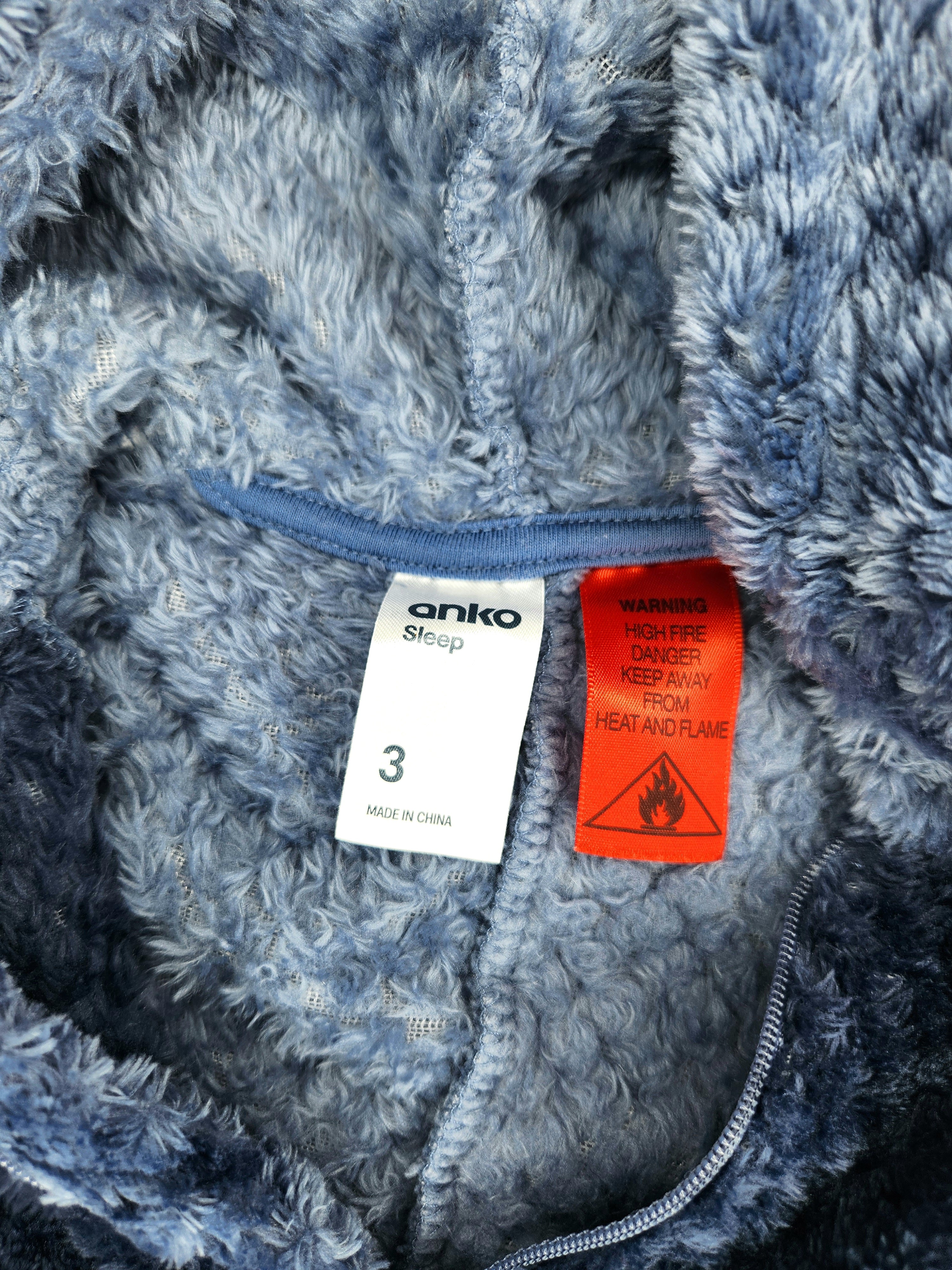 Anko Bunny Onesie (Size 3 years)