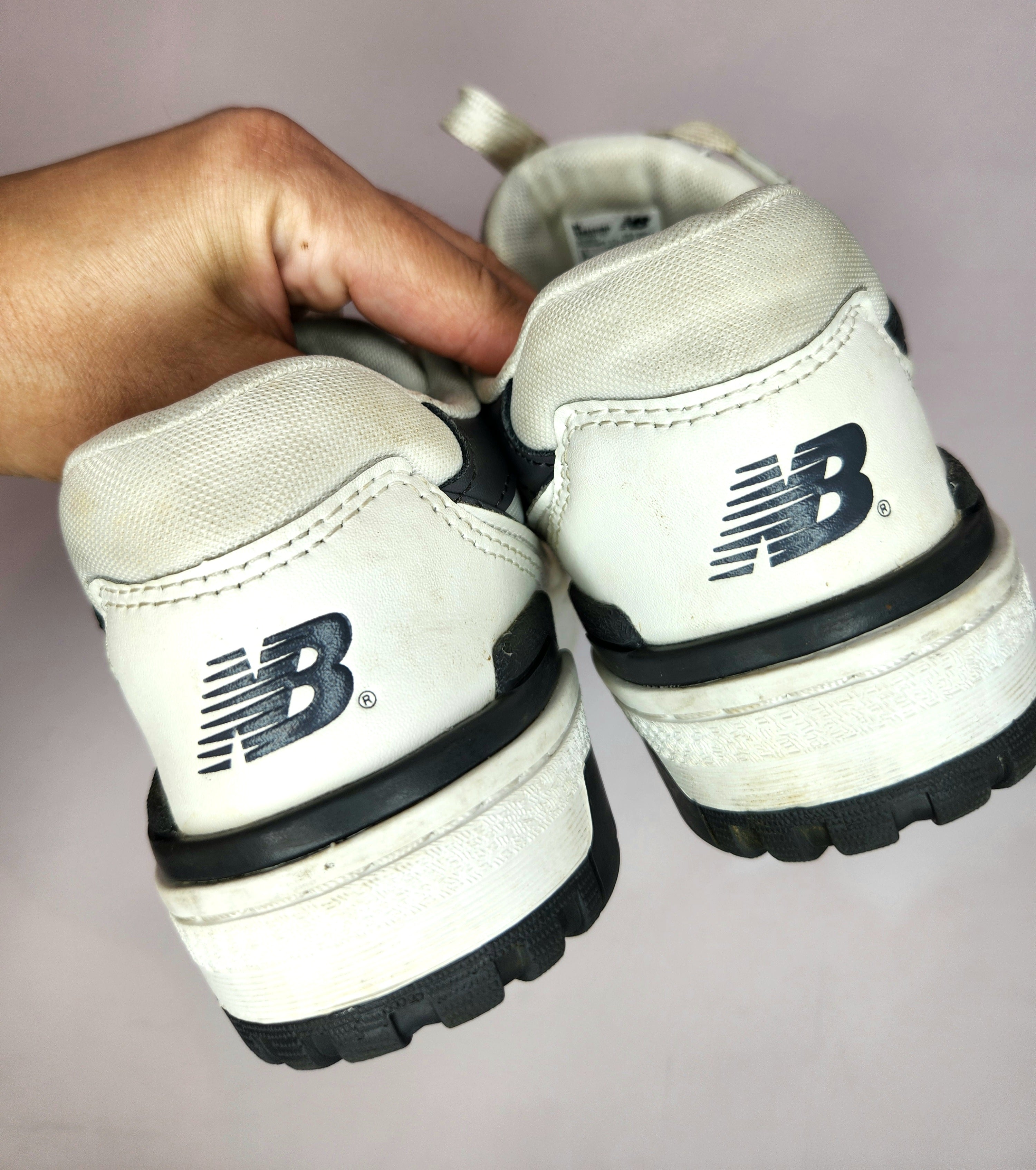 New Balance 550 Leather Retro Basketball Trainers NB550 (Size US5)