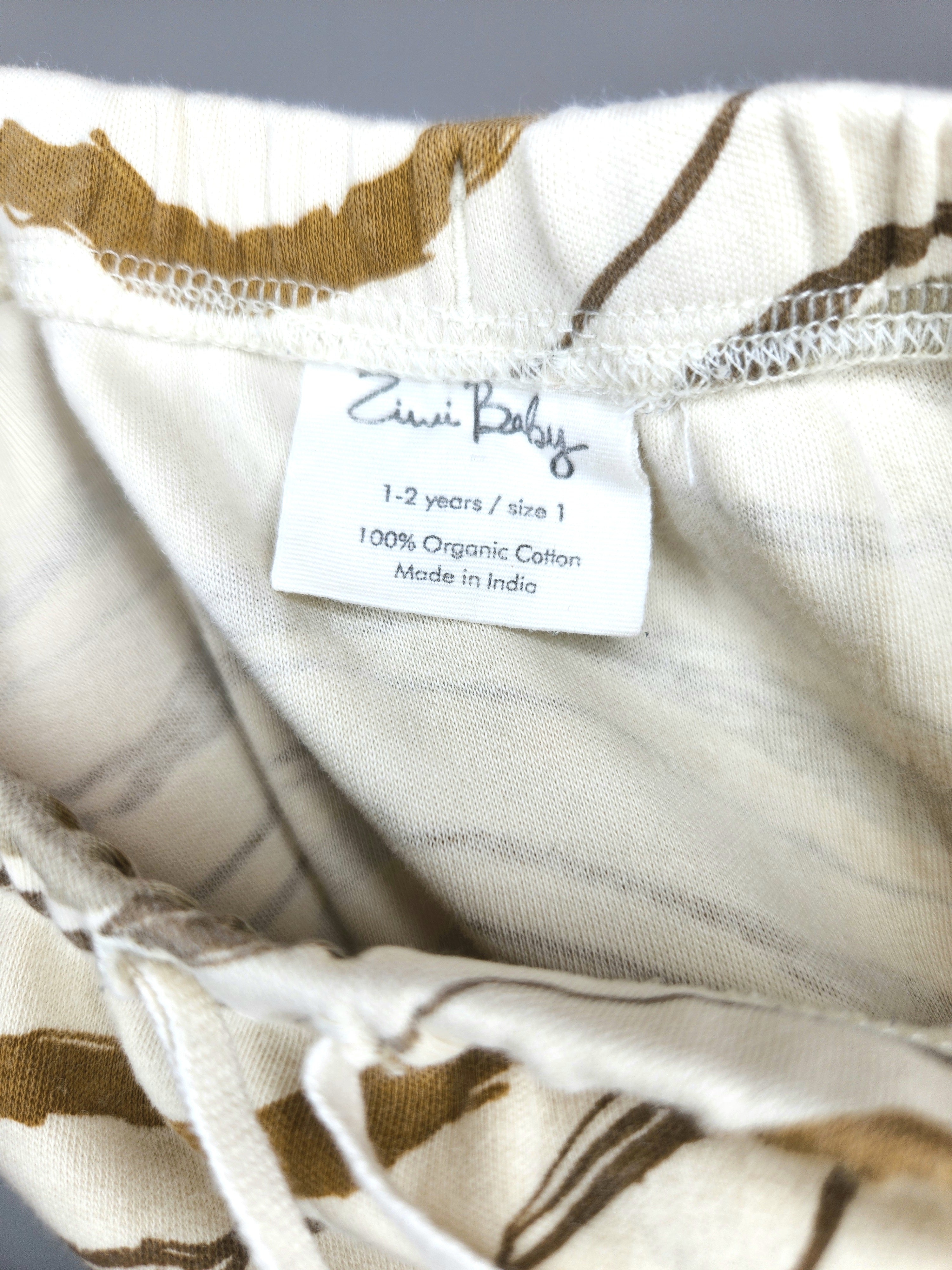 Ziwi Baby Organic Cotton Matching Earth Tone Set x4 (Size 12-24m)