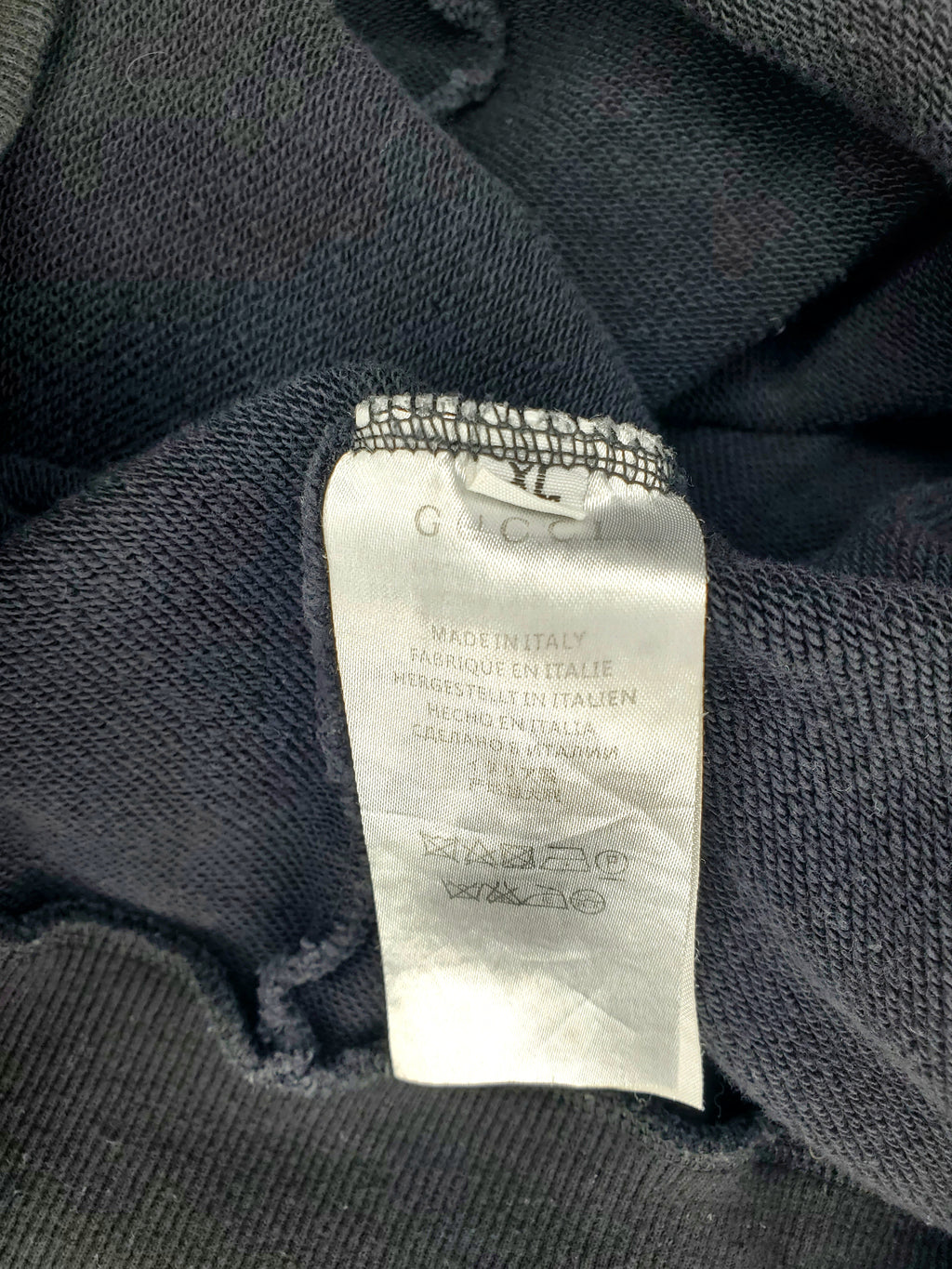 Gucci Luxury Designer Logo Hoodie, Streetwear Made in Italy (Size XL)