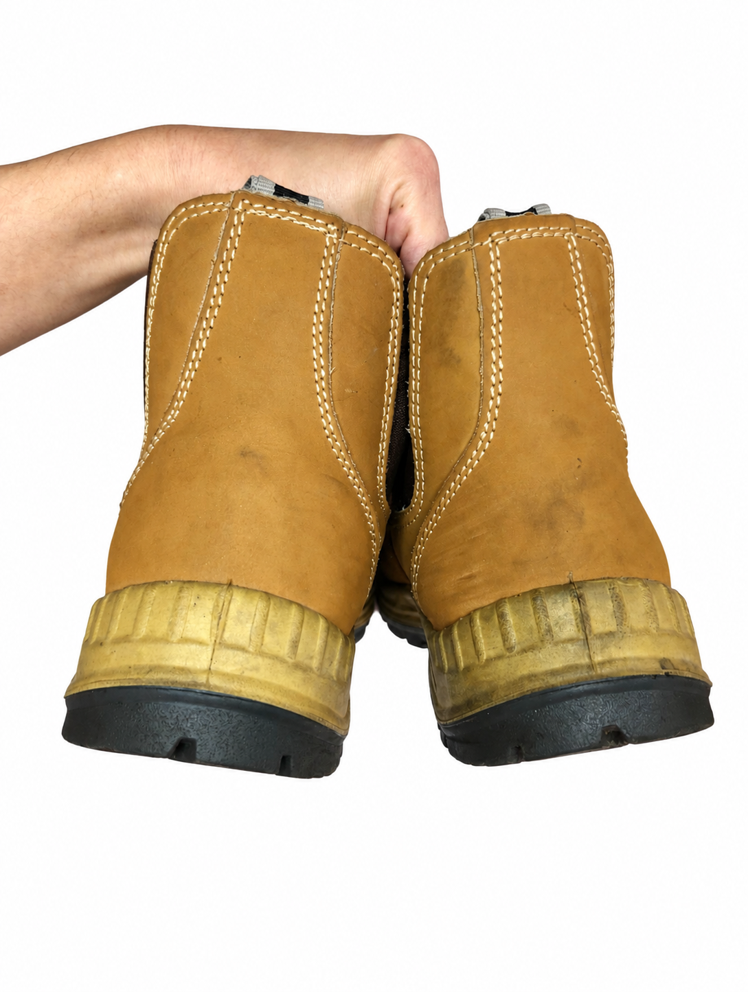 Rivet Steel Cap Safety Work Boots (Size Men's US 9)