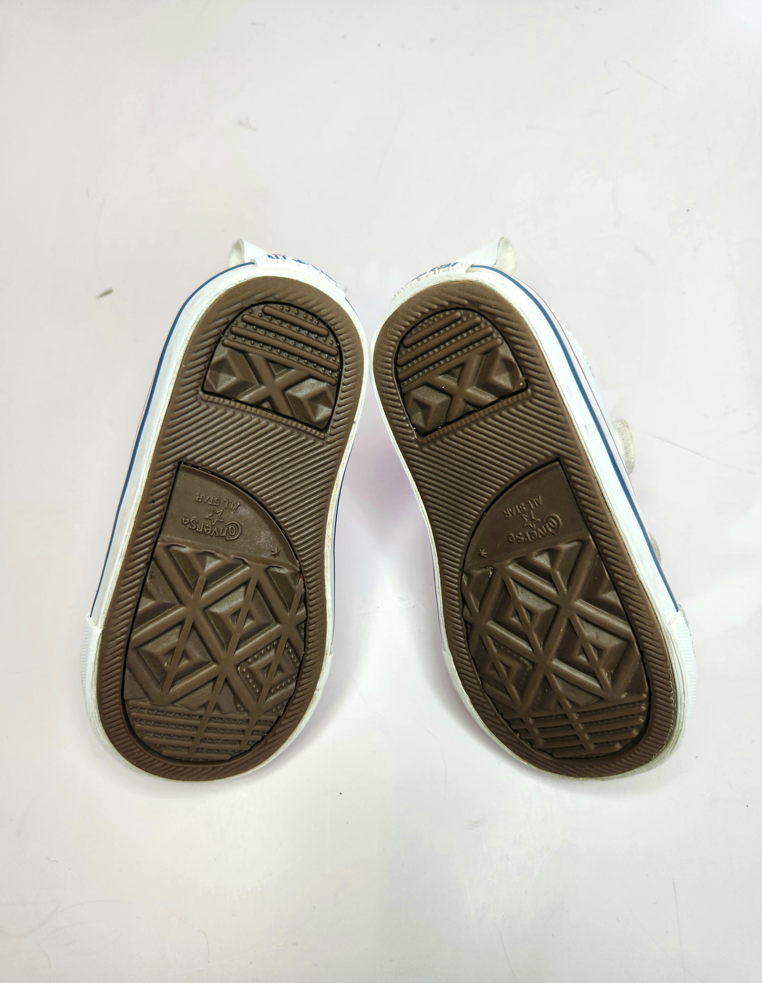 Converse Leather Velcro Shoes (Size US 5C)