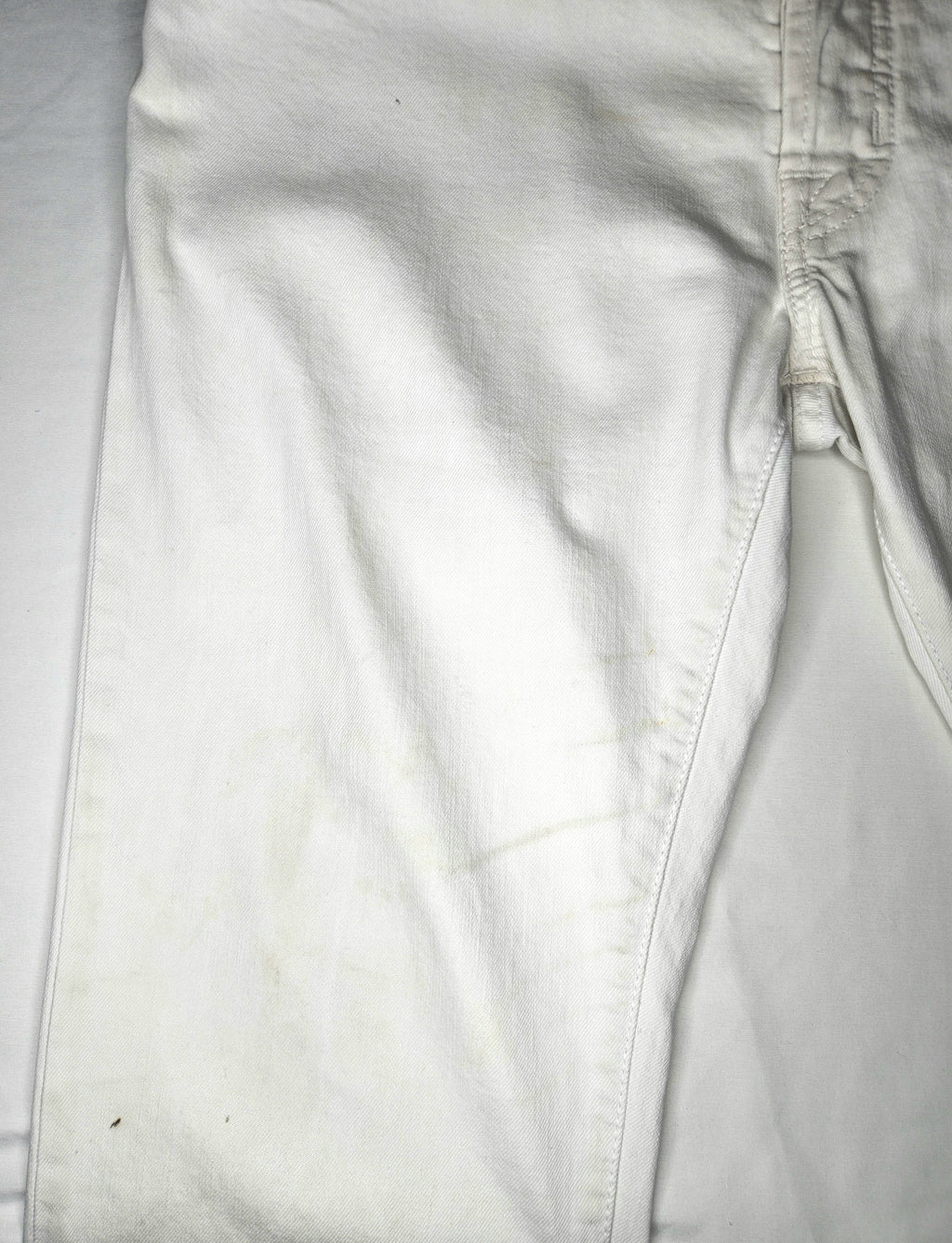 Jacob Cohen Premium Straight Leg Tailored Denim Jeans with Button Closure (Size L)