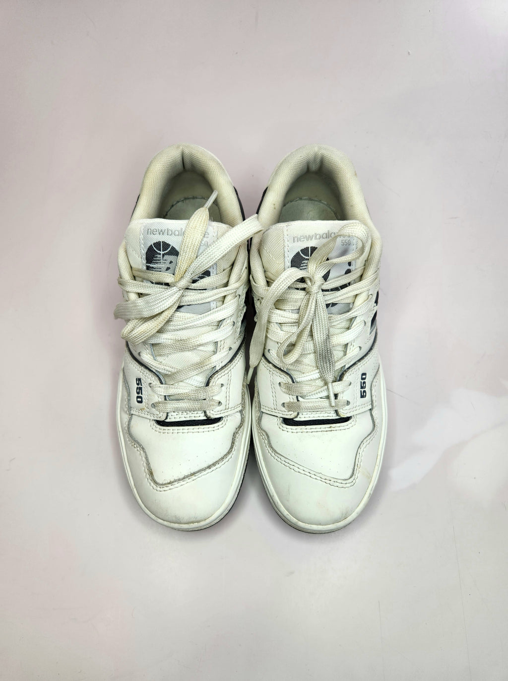 New Balance 550 Leather Retro Basketball Trainers NB550 (Size US5)