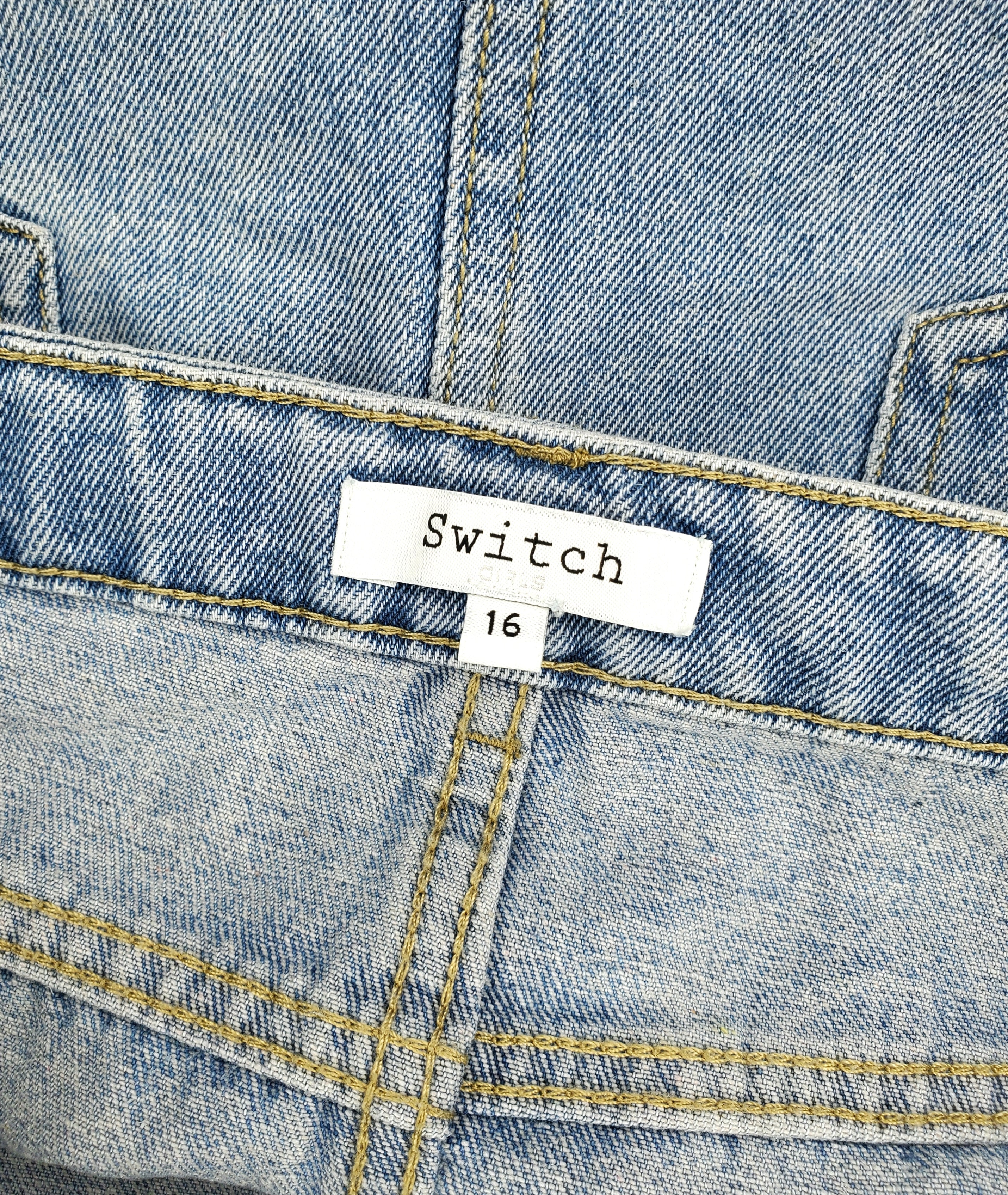 Switch Girls Long Denim Skirt (Size 16 years)