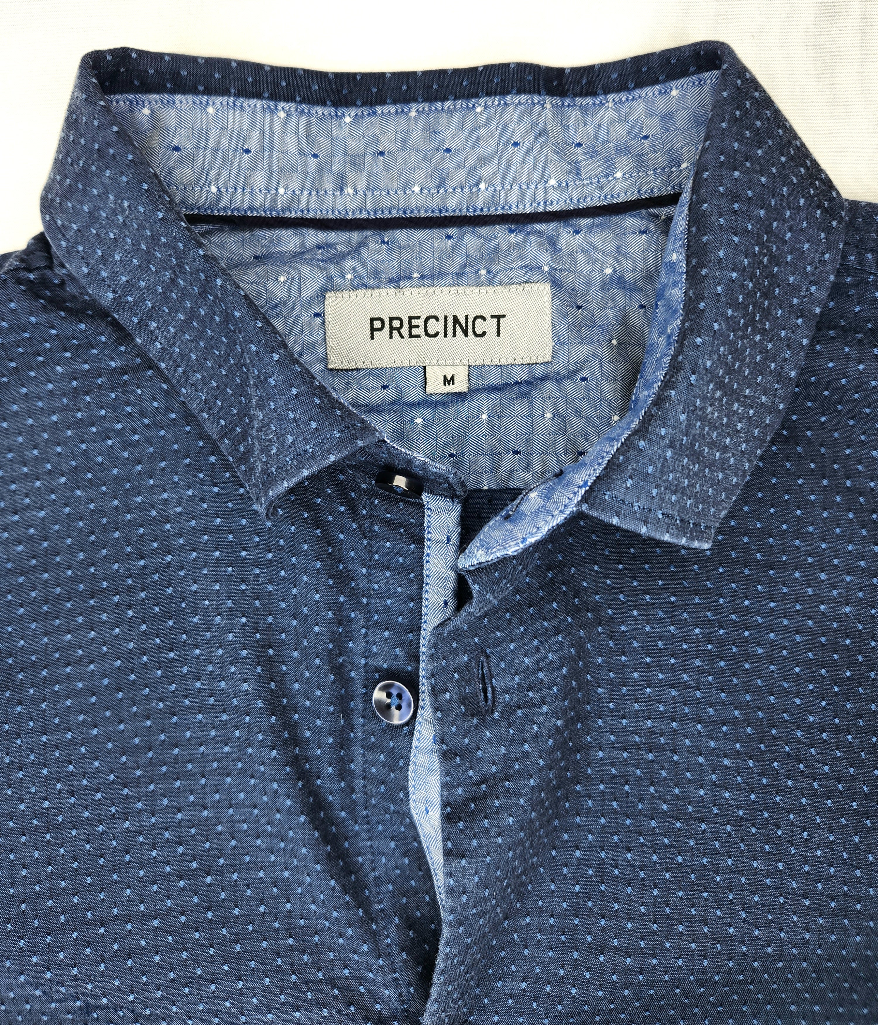 Precinct Long Sleeve Button-up Shirt (Size M)