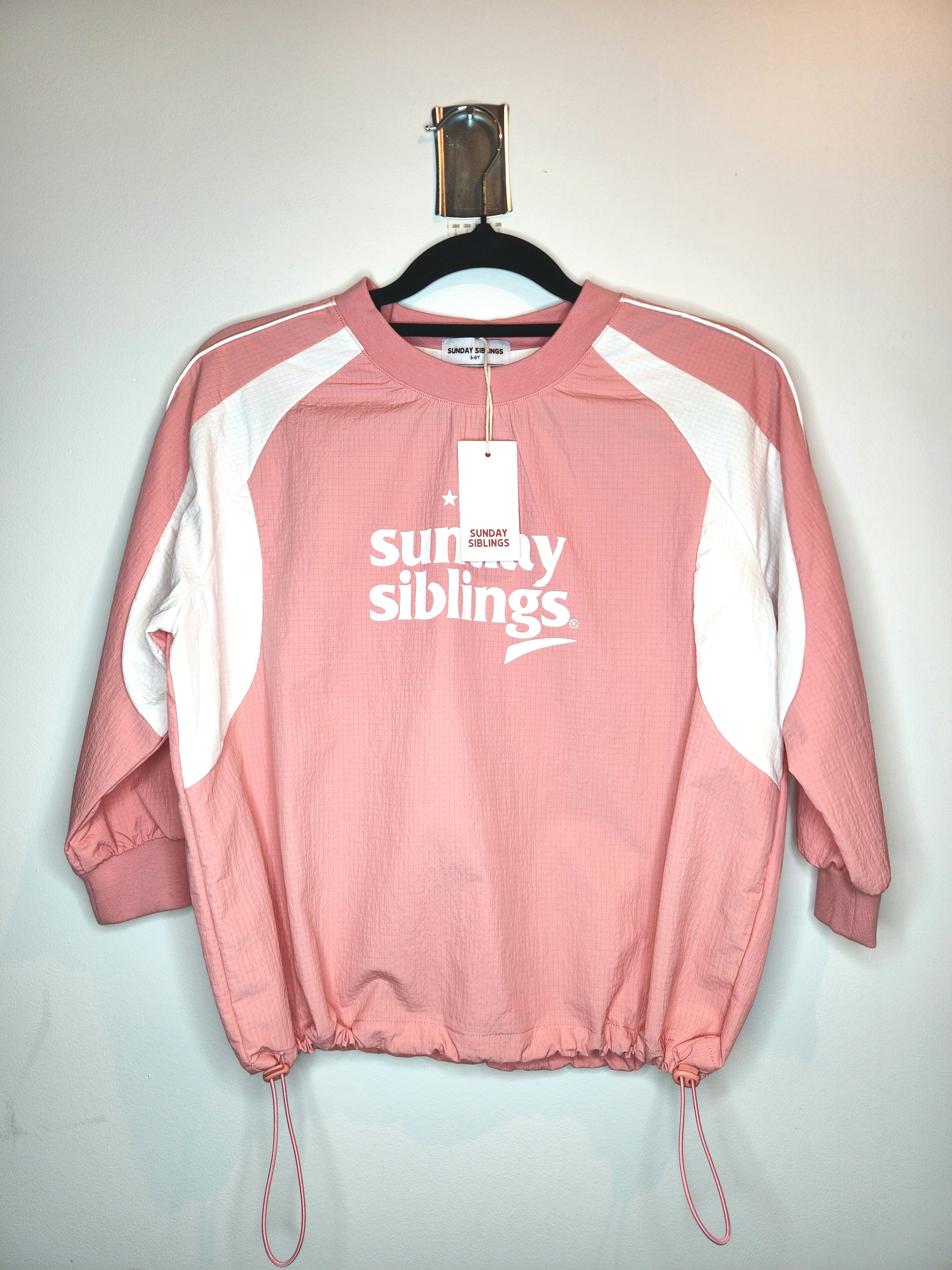 Sunday Siblings Lightweight Windbreaker Pull-Over Jacket NEW (Size 5 years)