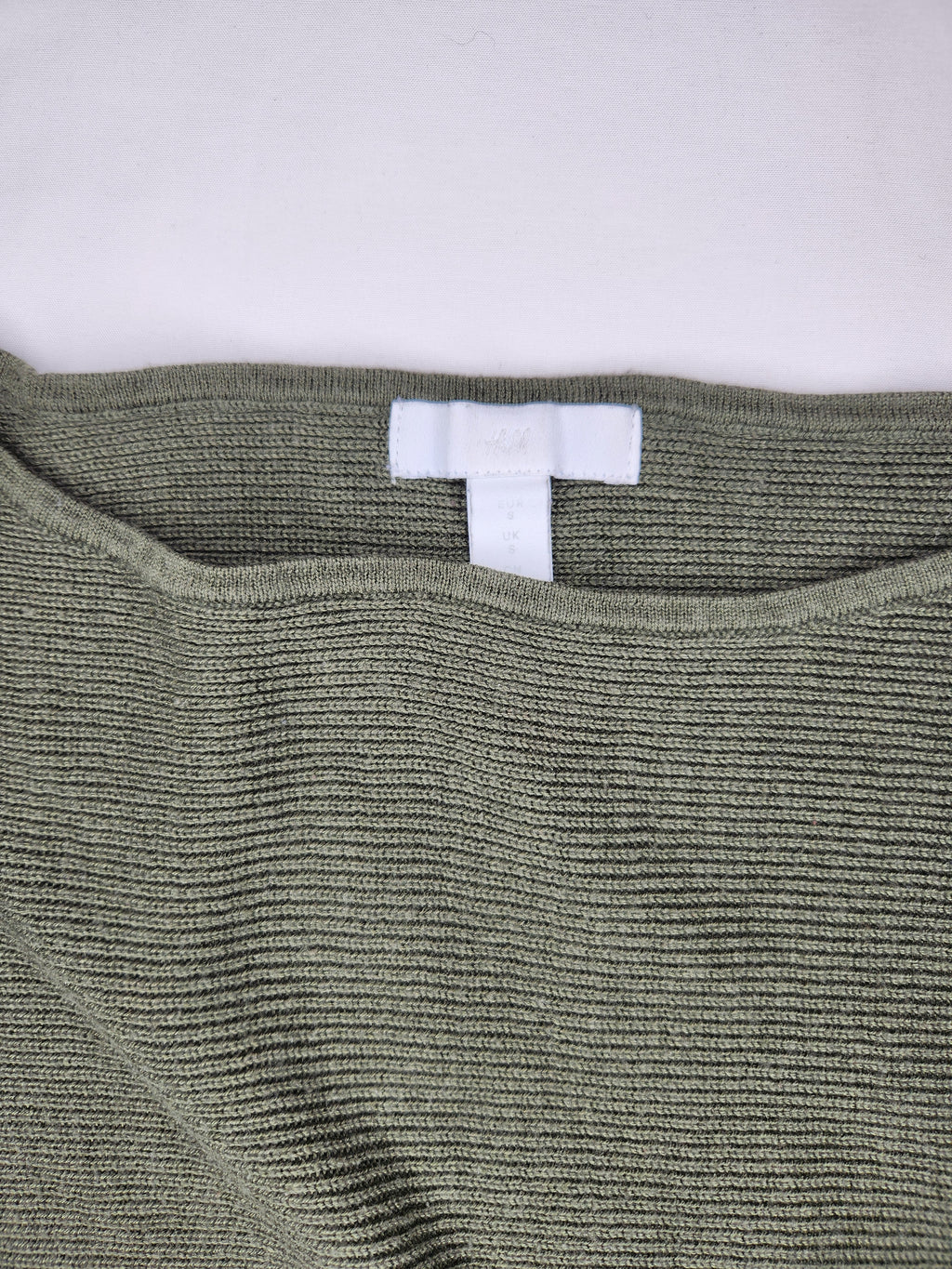 H&M Wool Blend Relaxed Fit Knitted Sweater (Size 8)