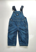 Oshkosh B'gosh Denim Overalls (Size 6-12m)