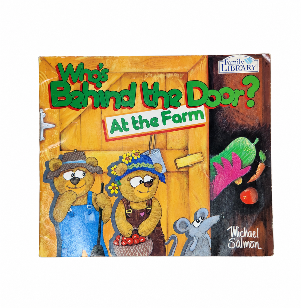 Who's Behind the Door Book (Soft Cover)