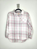 Levi's Checkered Glitter Flannel Shirt (Size 10-12 years)