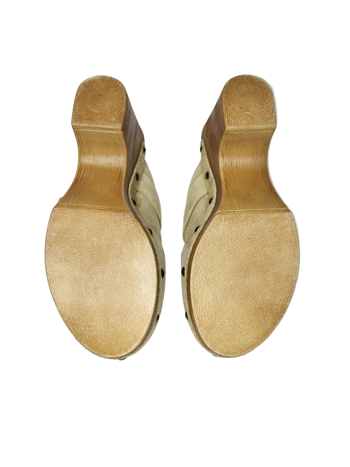 Steve Madden Somah Suede Platform Clogs (Size US 6)