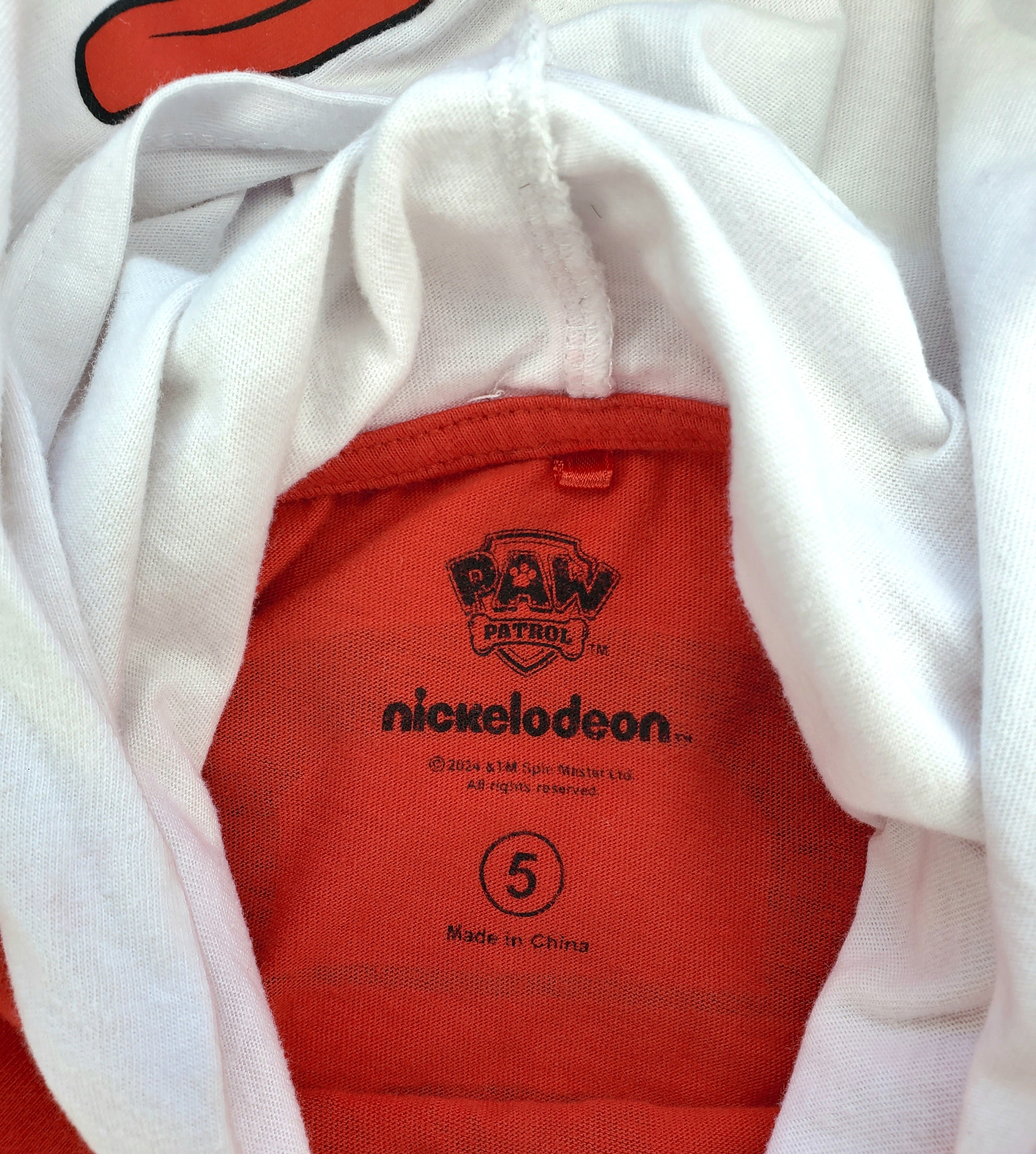 Nickelodeon Paw Patrol Hooded Tee (Size 5 years)