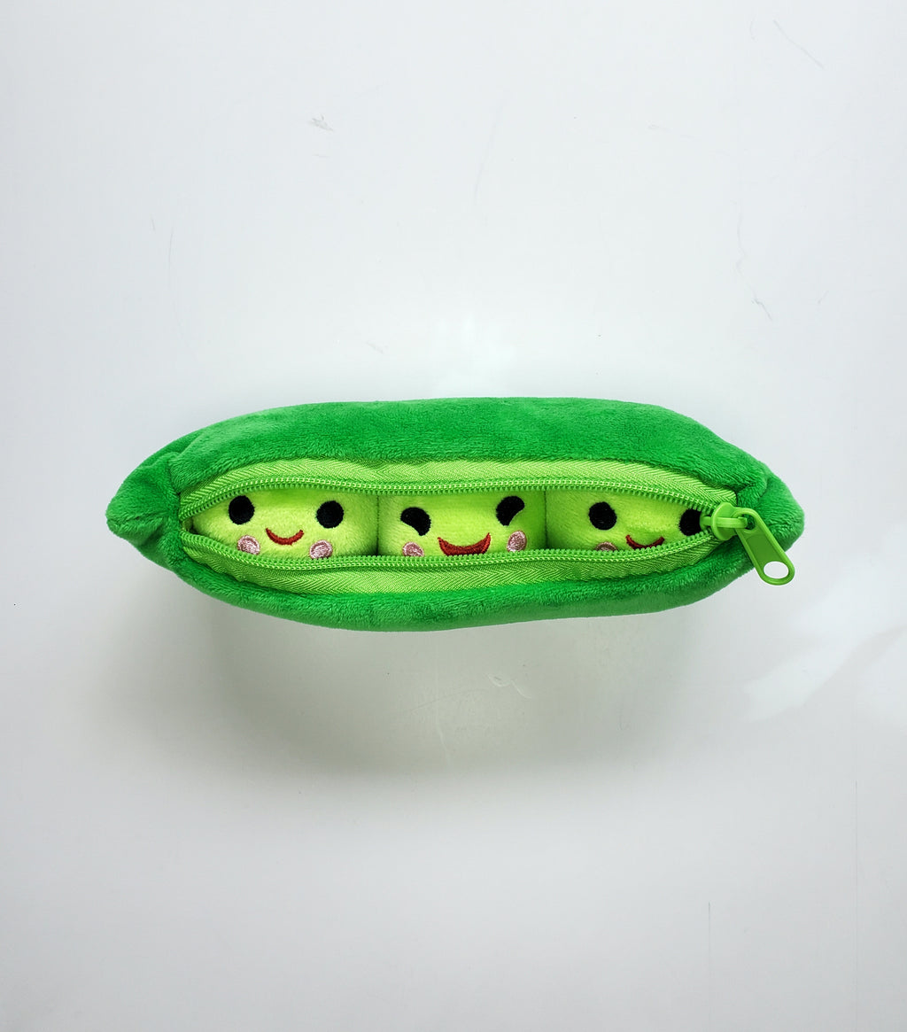 Peas in a Pod with Case Soft Toy