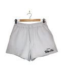 White Fox Fleece Lined Lounge Shorts (Size 10)